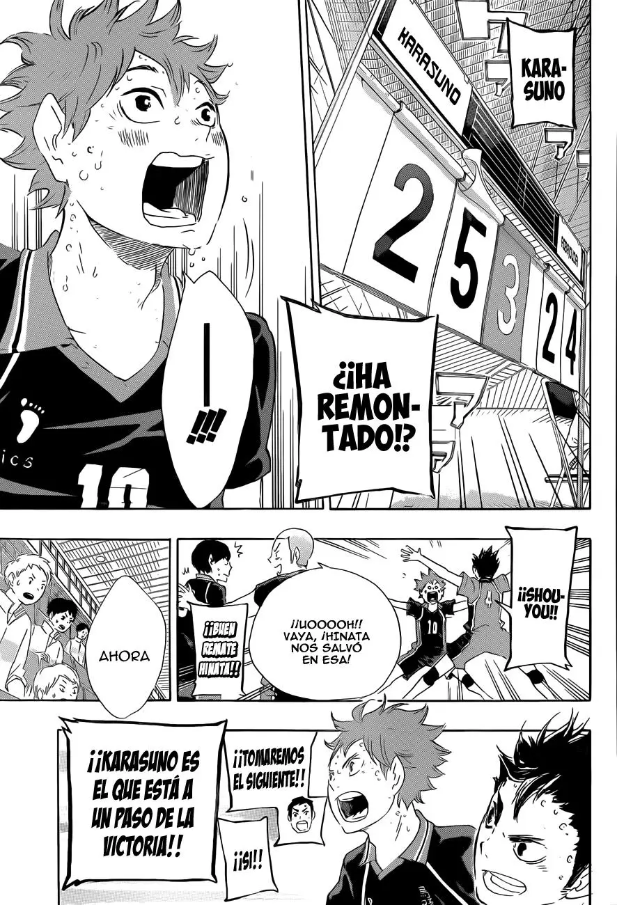 Haikyu!! capítulo 66, página 13