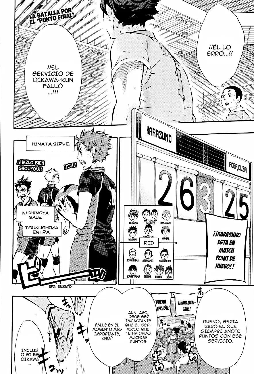 Haikyu!! capítulo 67, página 3