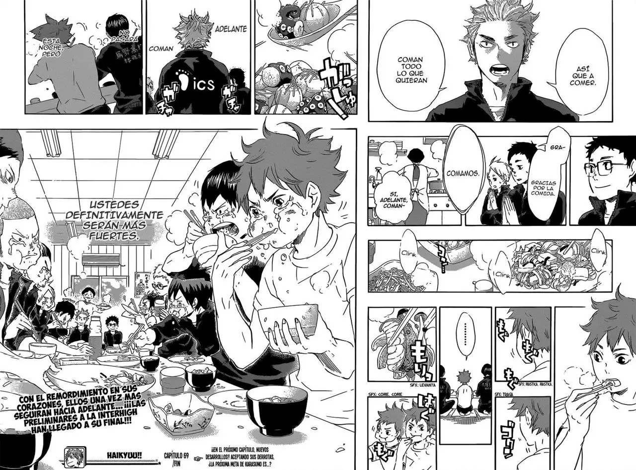 Haikyu!! capítulo 69, página 18
