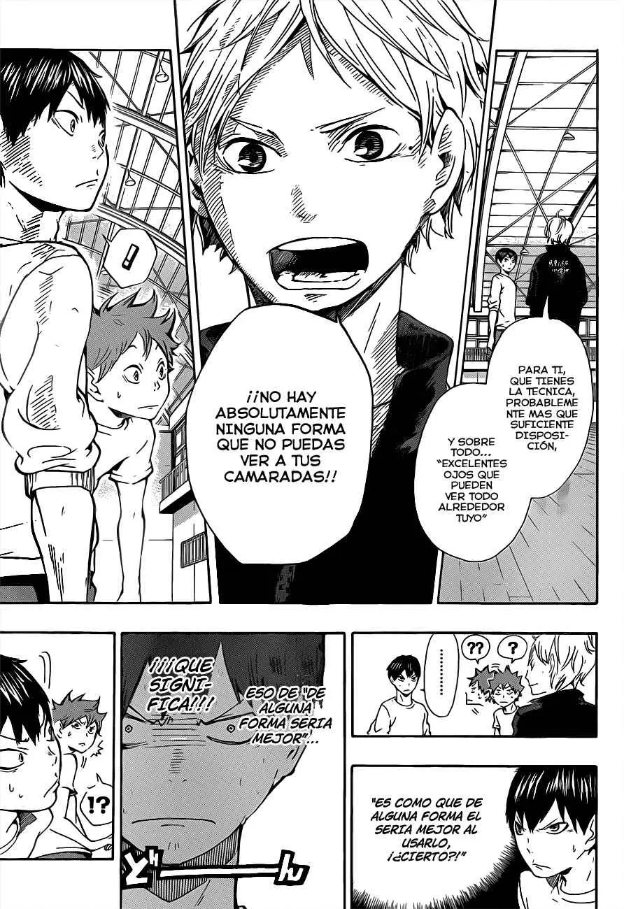 Haikyu!! capítulo 7, página 18