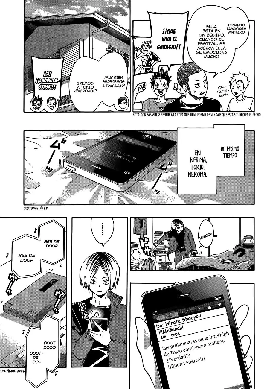 Haikyu!! capítulo 73, página 16