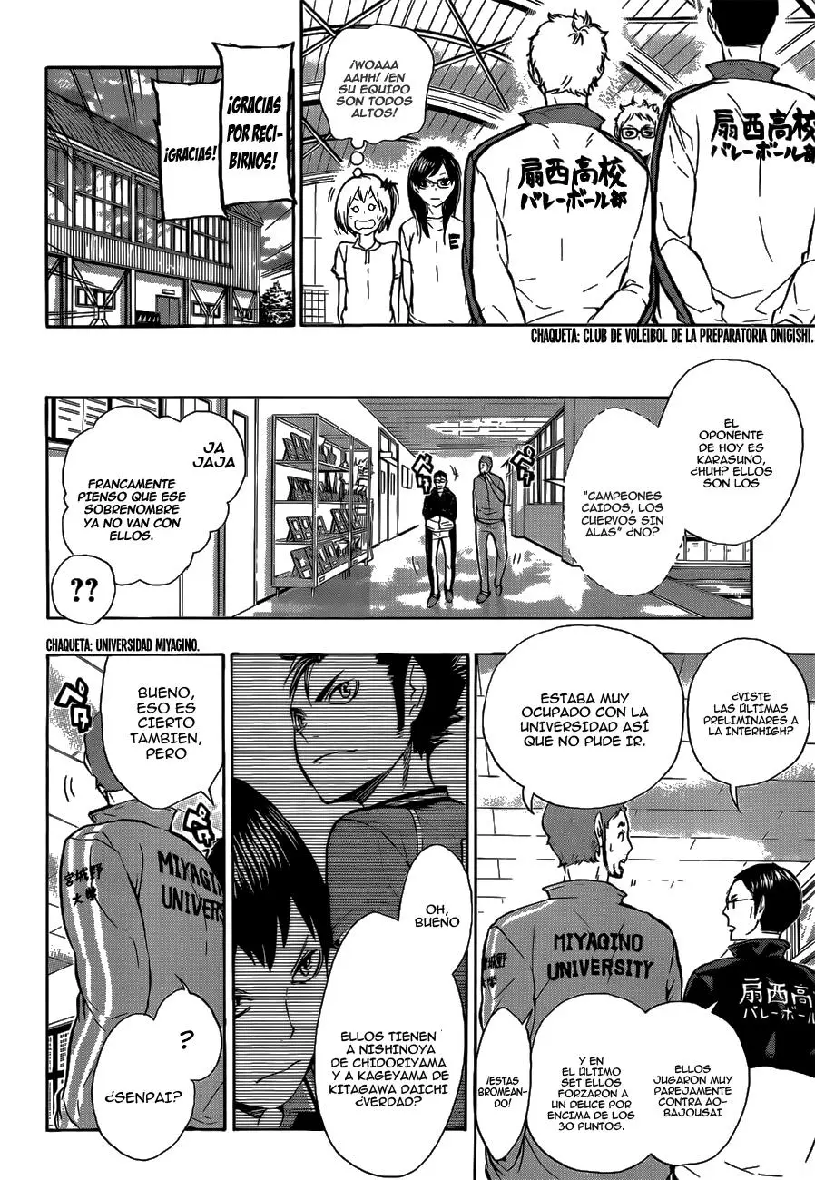 Haikyu!! capítulo 75, página 9