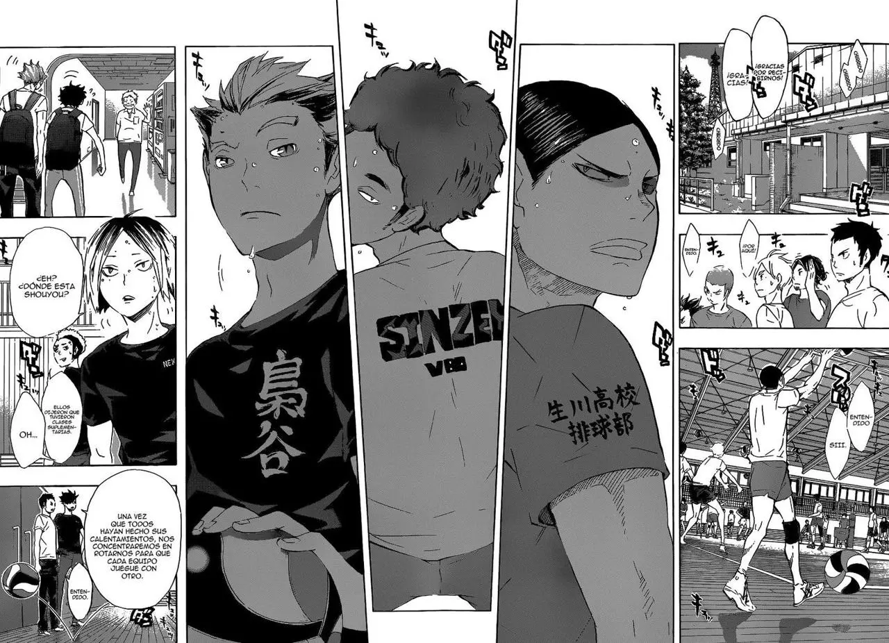 Haikyu!! capítulo 78, página 9