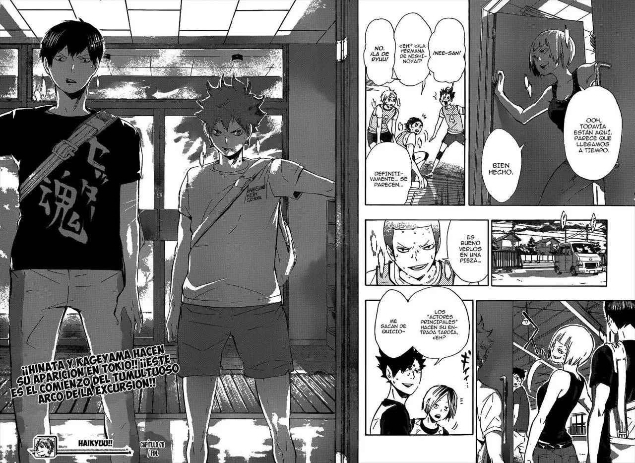 Haikyu!! capítulo 78, página 18