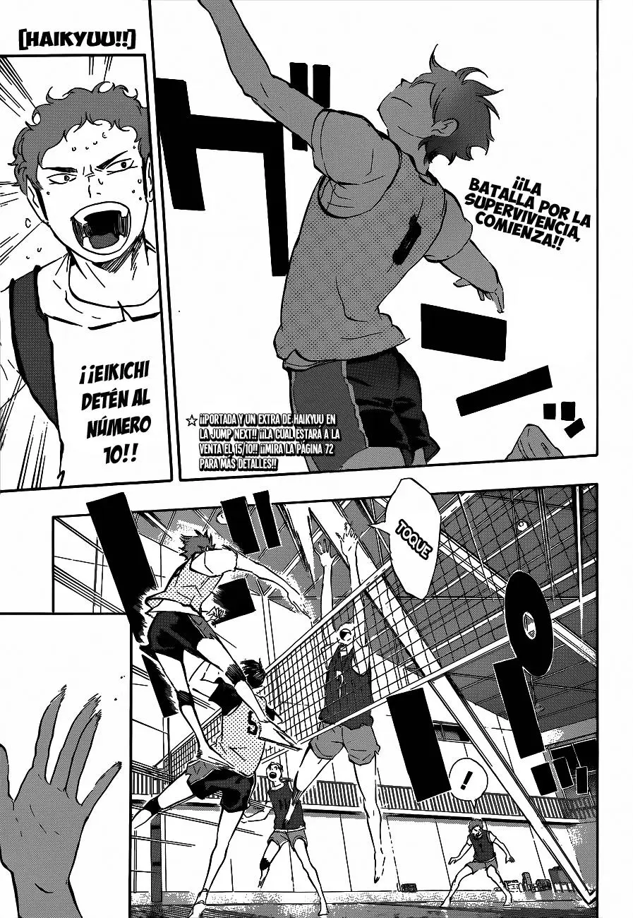 Haikyu!! capítulo 79, página 2