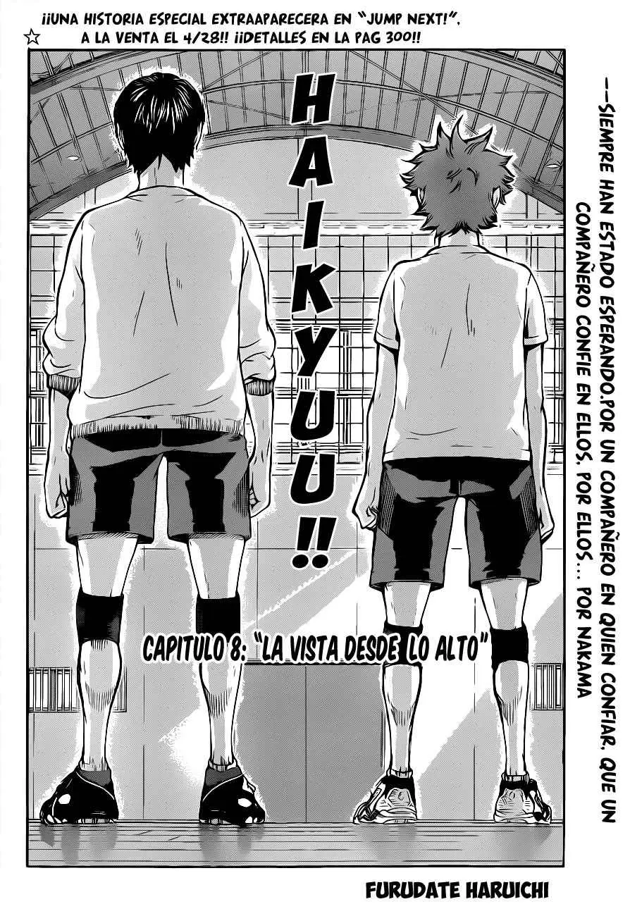 Haikyu!! capítulo 8, página 3