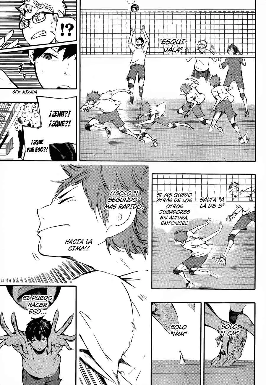 Haikyu!! capítulo 8, página 15