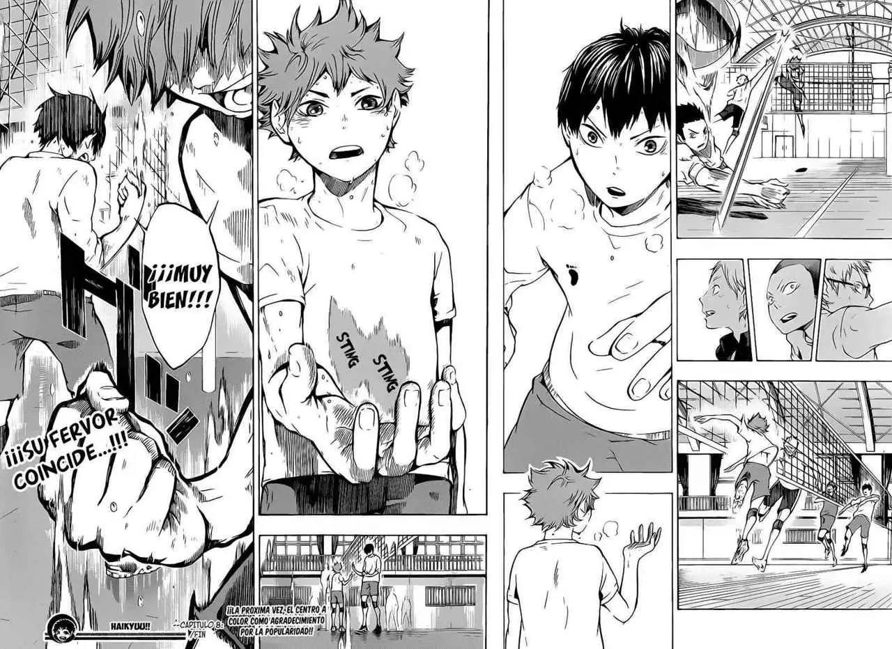 Haikyu!! capítulo 8, página 17