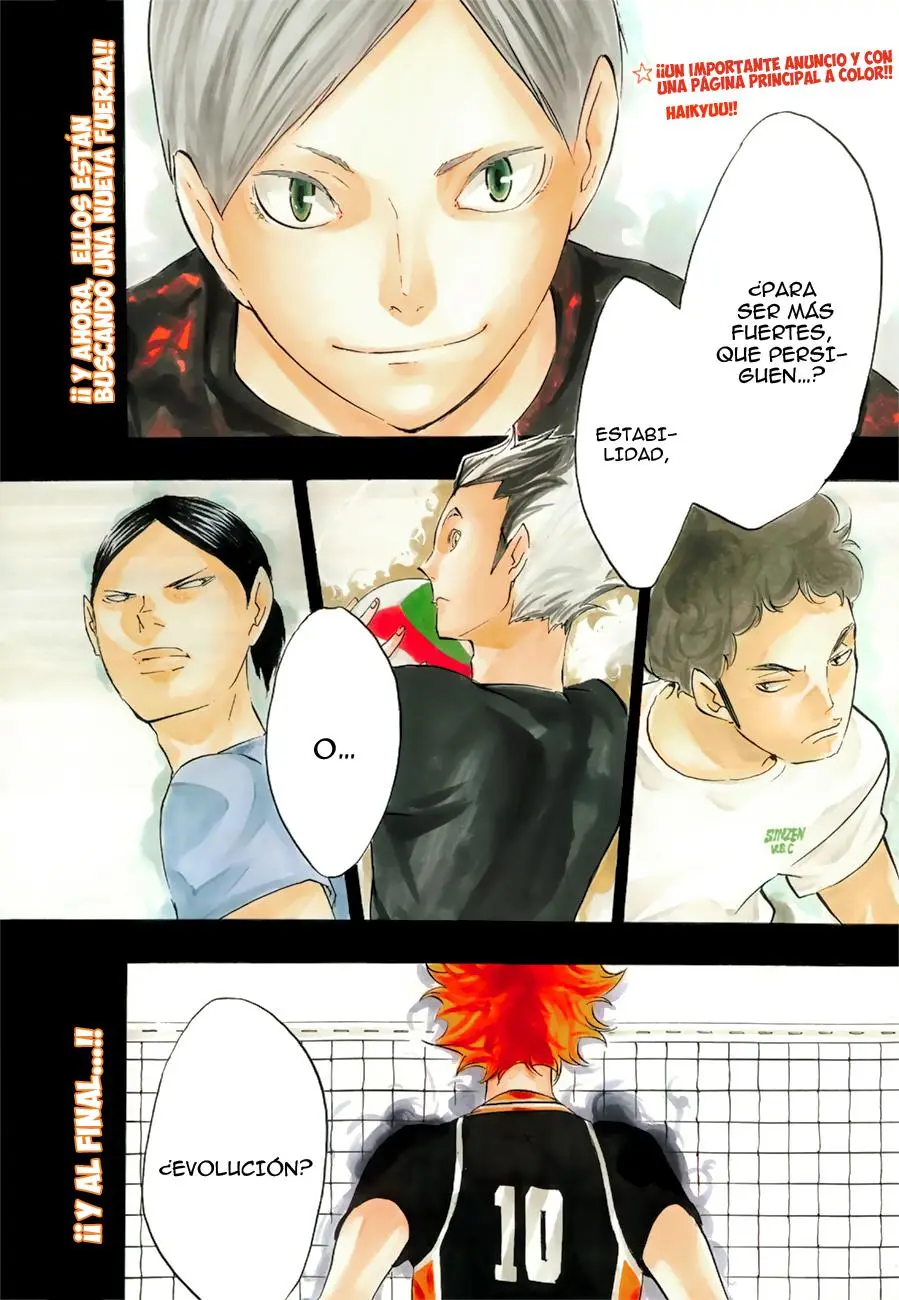 Haikyu!! capítulo 80, página 3