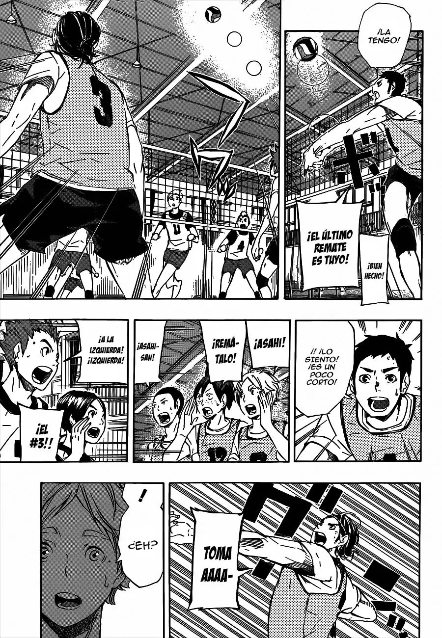 Haikyu!! capítulo 80, página 15