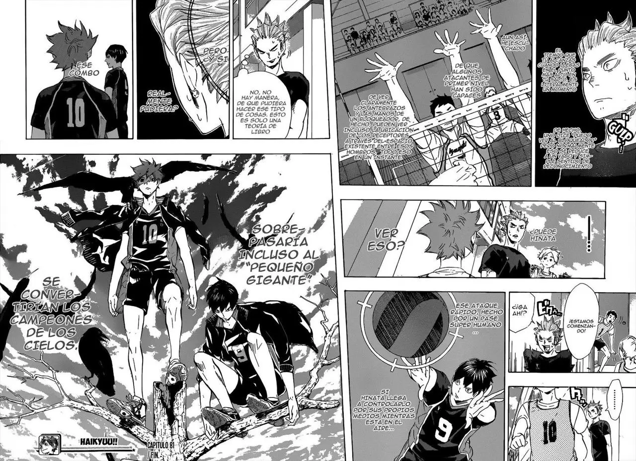Haikyu!! capítulo 81, página 18