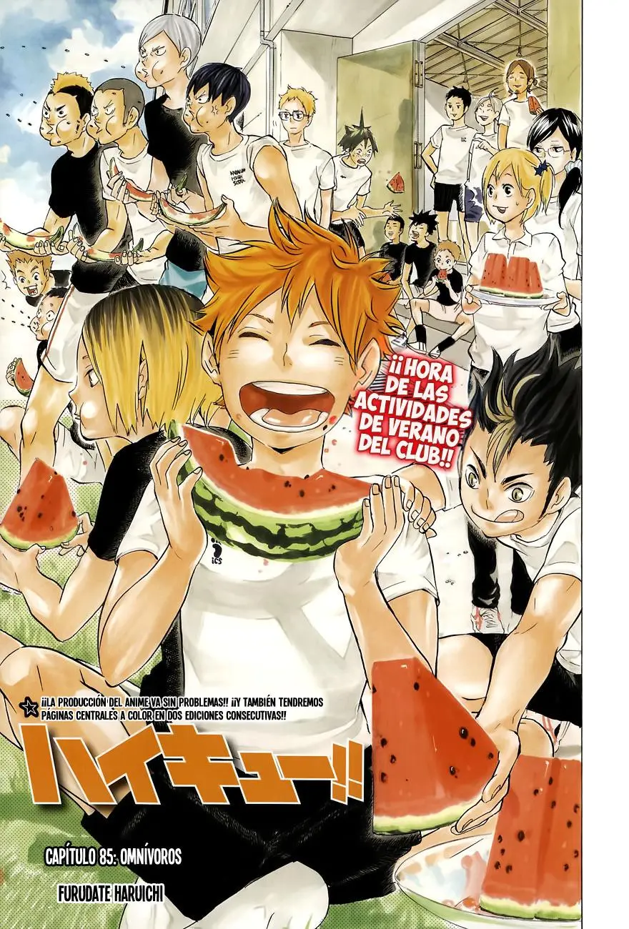 Haikyu!! capítulo 85, página 2