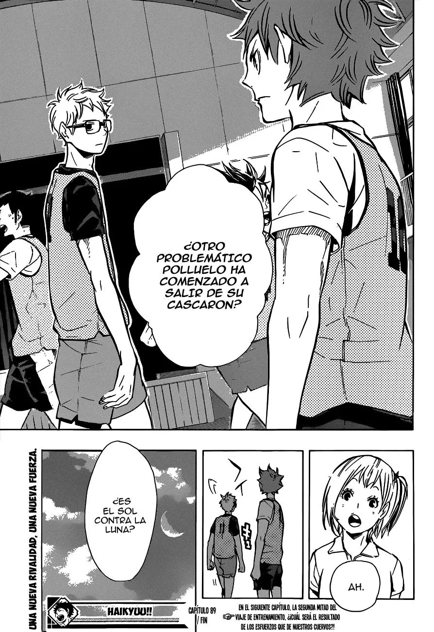 Haikyu!! capítulo 89, página 18