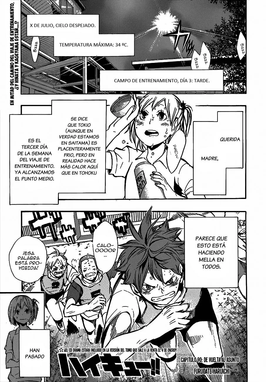 Haikyu!! capítulo 90, página 2