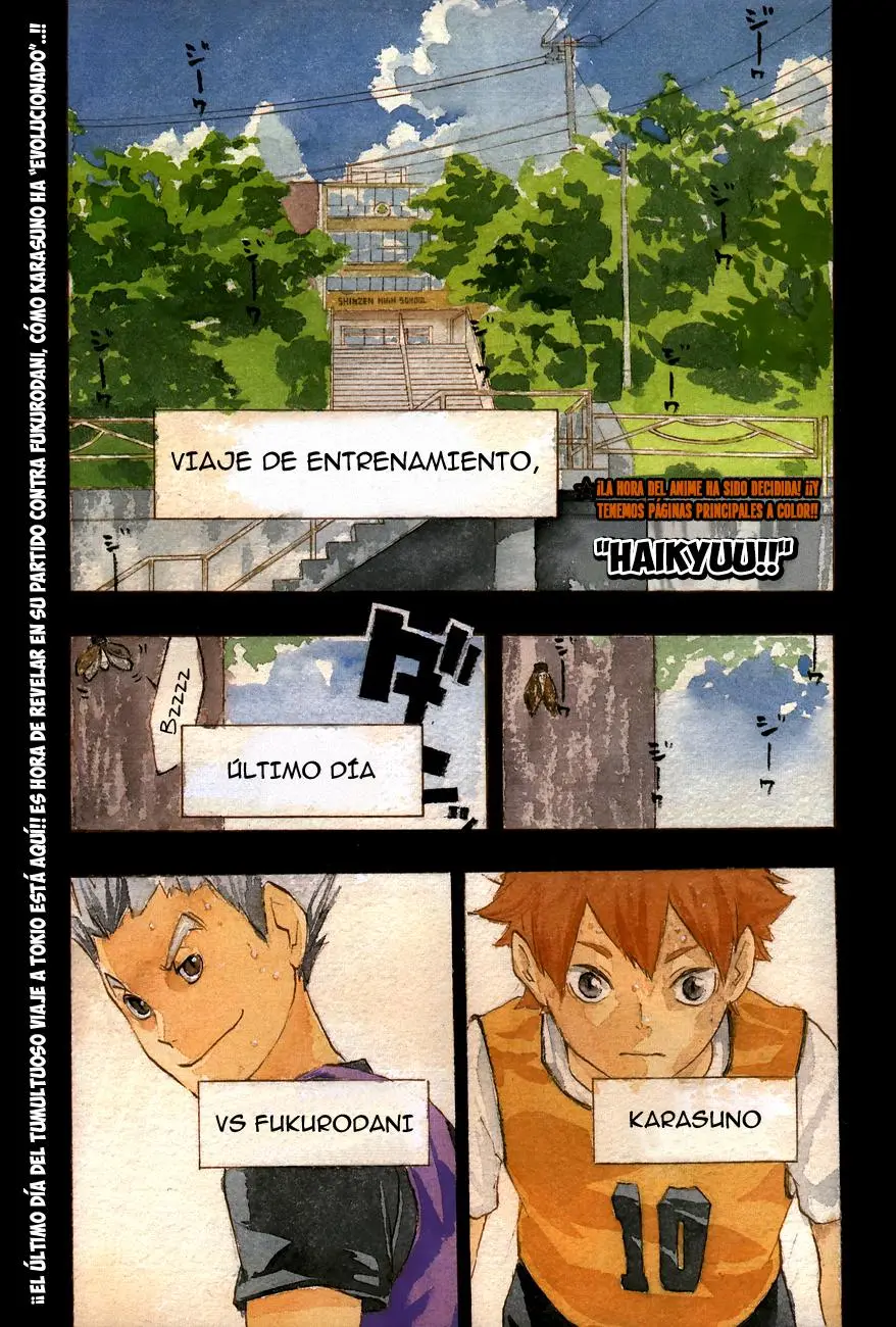 Haikyu!! capítulo 93, página 2