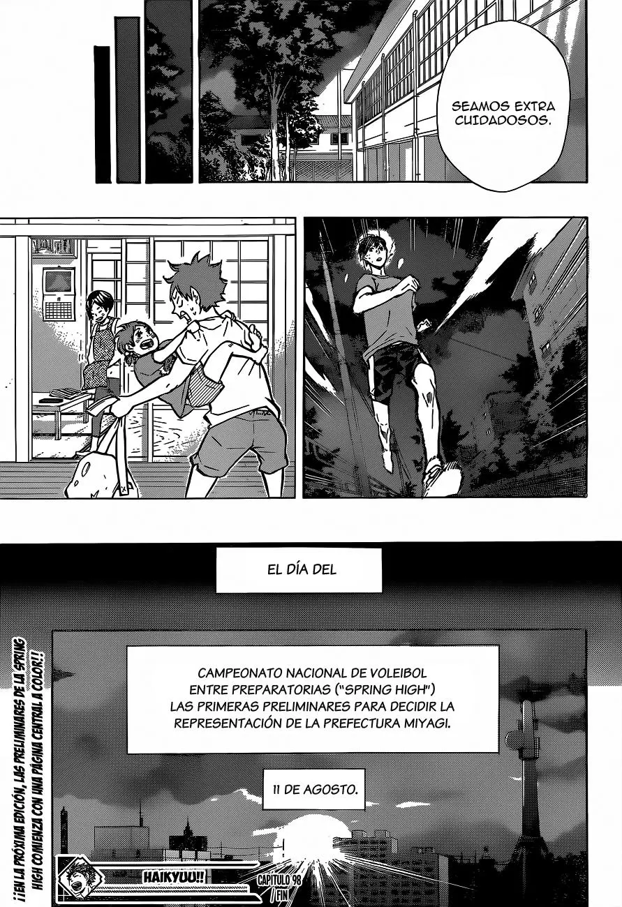 Haikyu!! capítulo 98, página 19