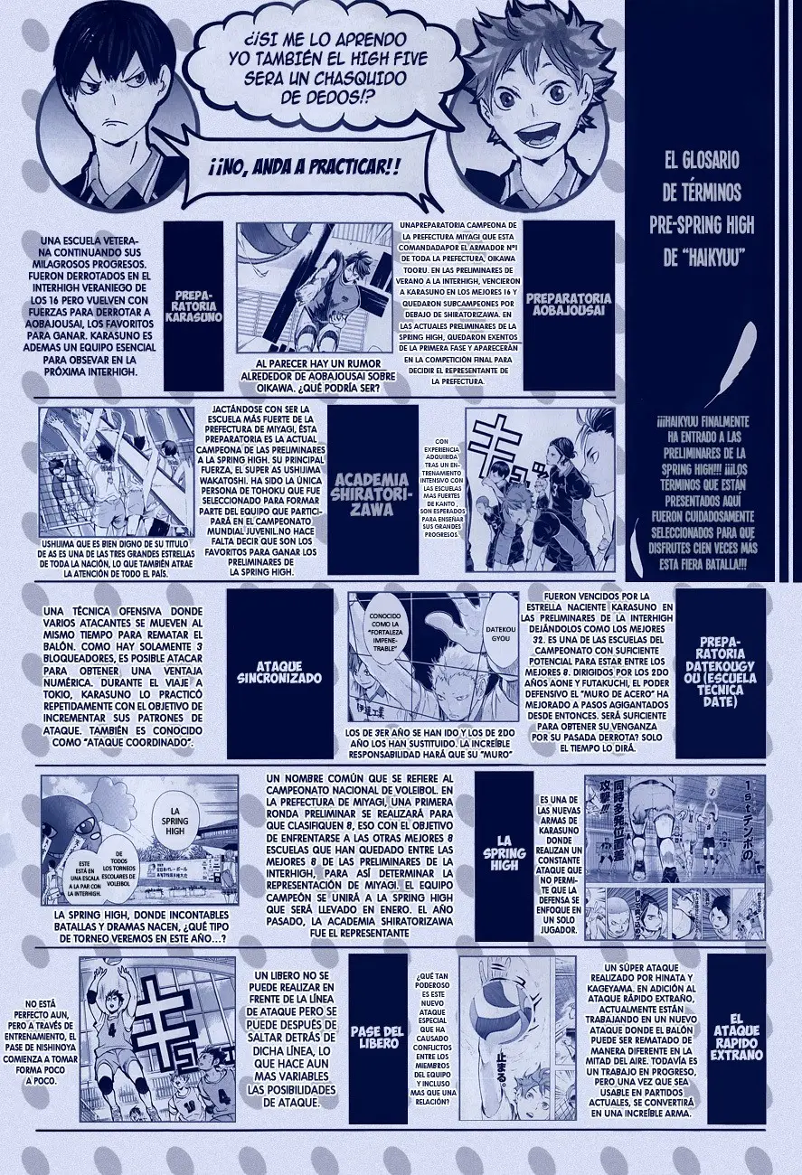 Haikyu!! capítulo 99, página 3