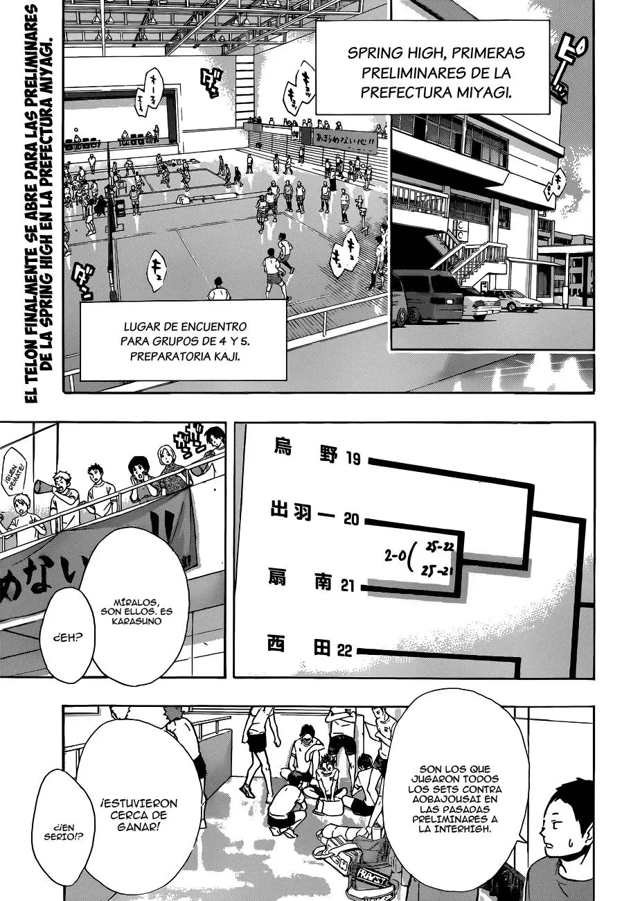 Haikyu!! capítulo 99, página 4