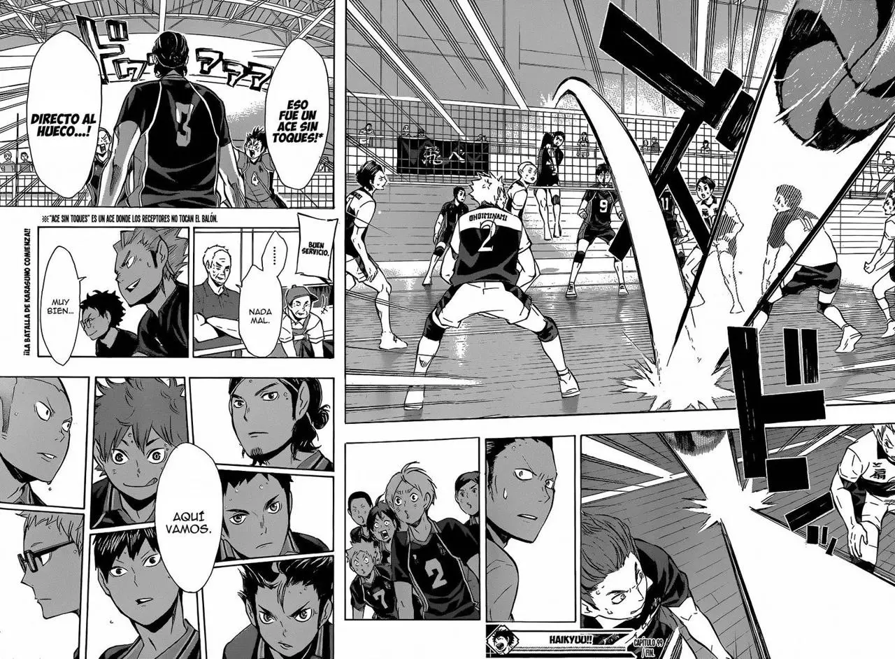 Haikyu!! capítulo 99, página 19