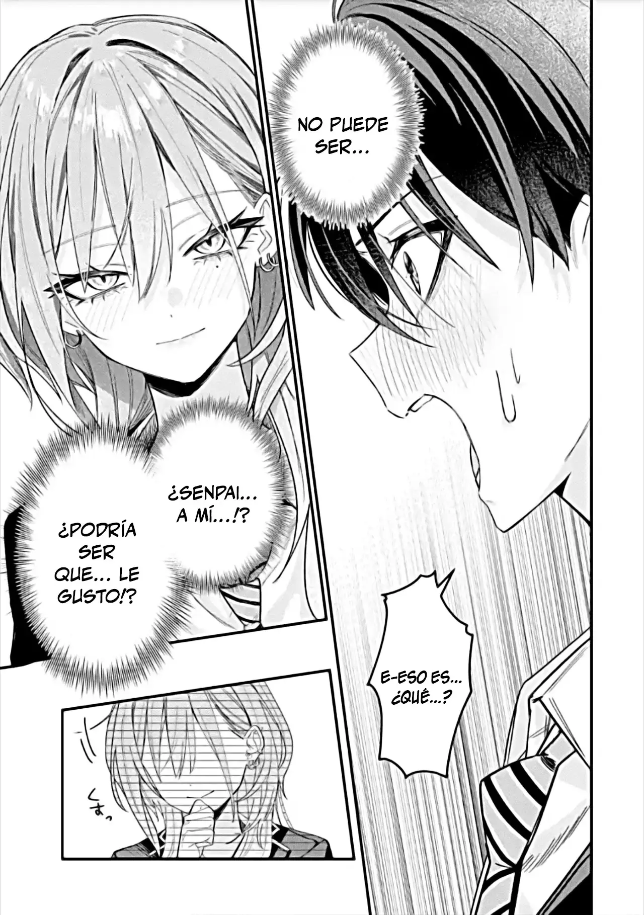 Haimiya-senpai es Aterradora pero Linda capítulo 2, página 5