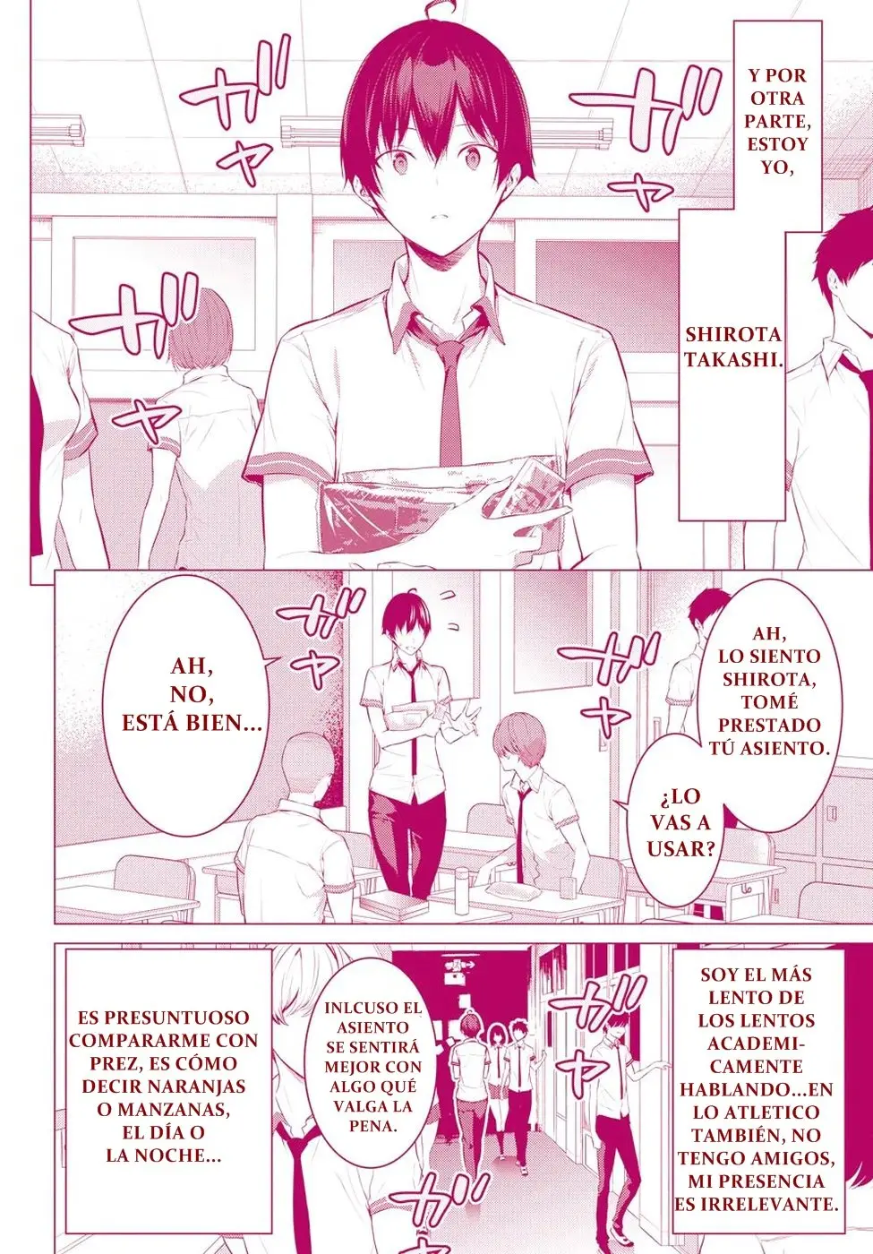 Haite Kudasai, Takamine-San capítulo 1, página 4