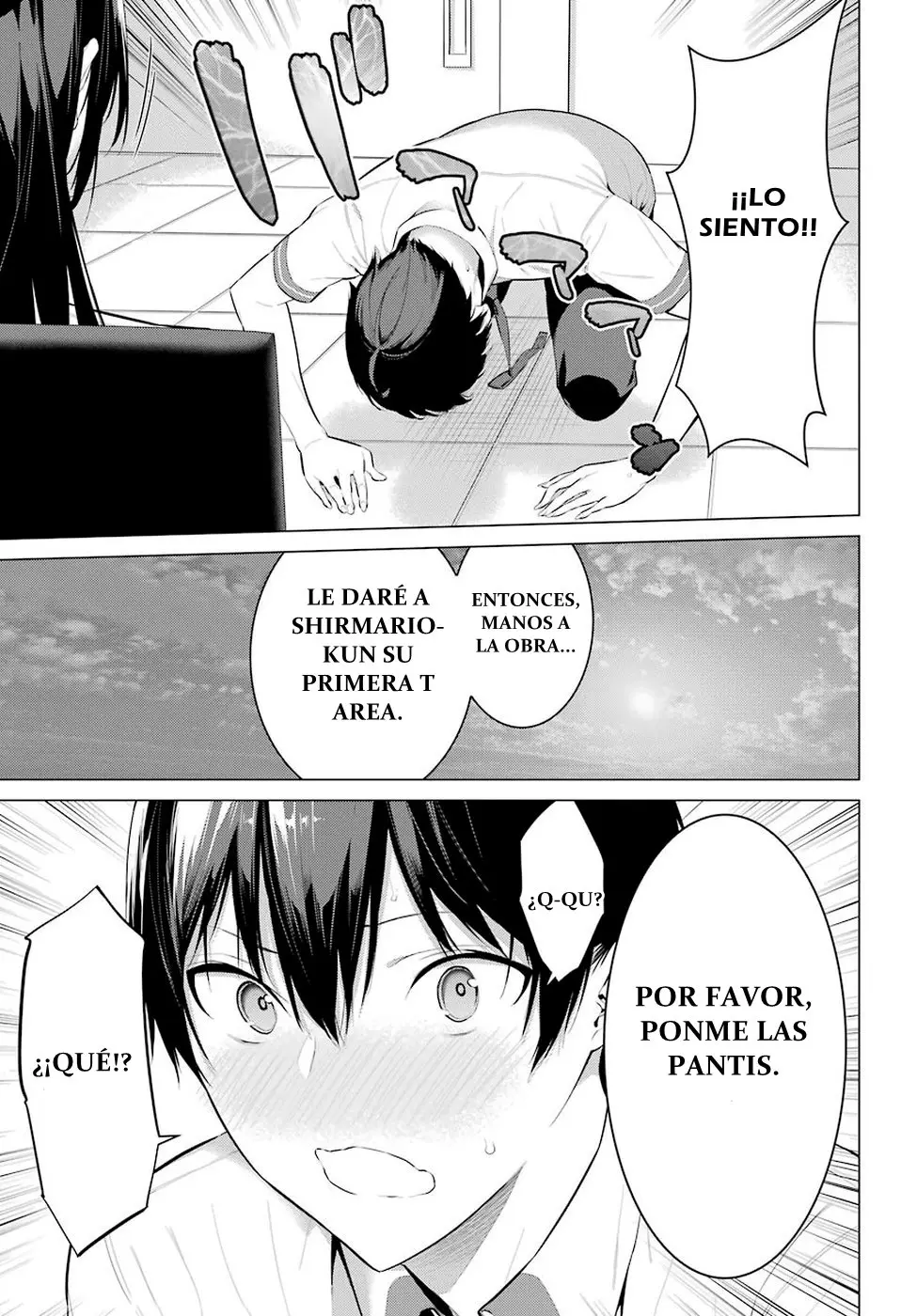 Haite Kudasai, Takamine-San capítulo 1, página 54