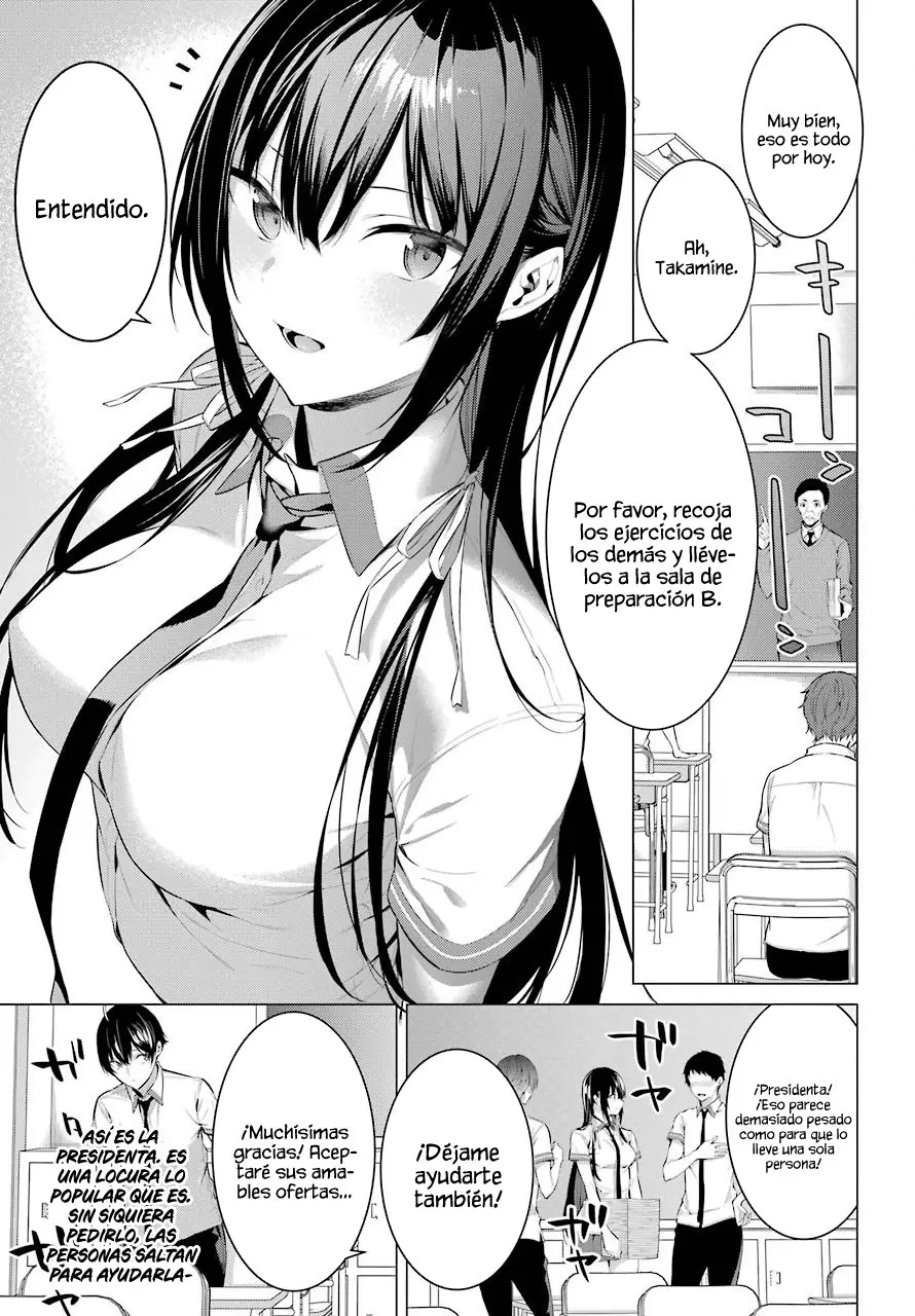 Haite Kudasai, Takamine-San capítulo 3, página 4