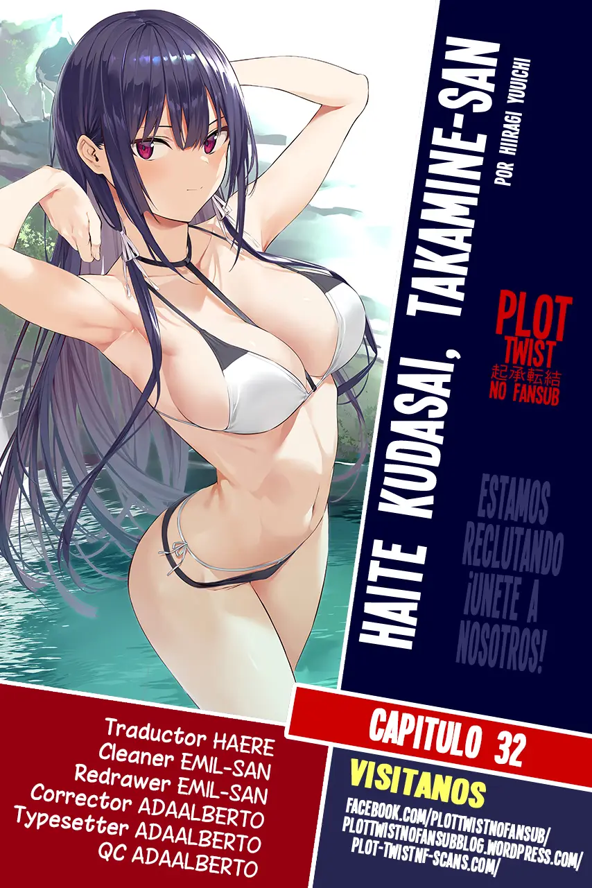 Haite Kudasai, Takamine-San capítulo 32, página 2