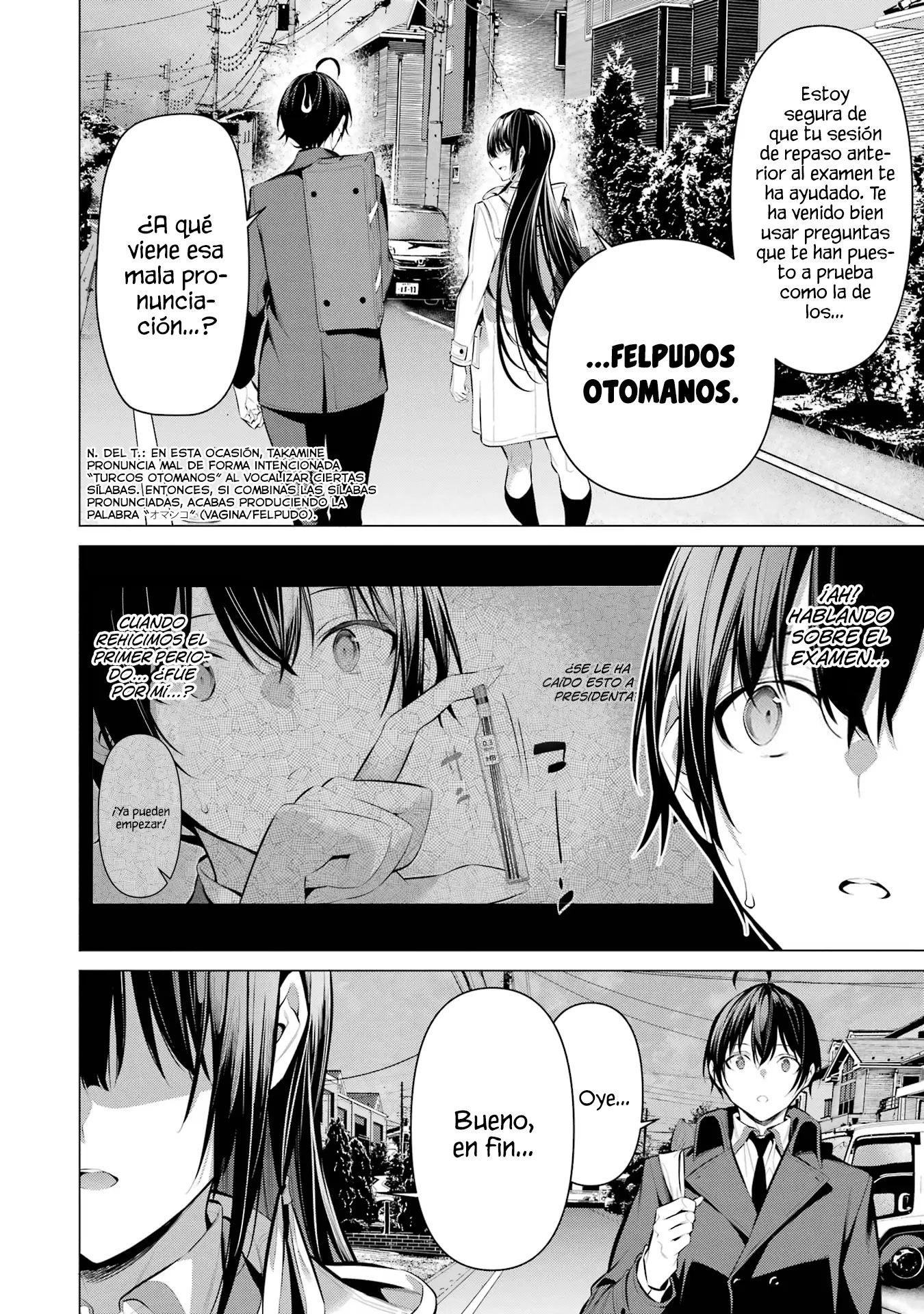 Haite Kudasai, Takamine-San capítulo 33, página 23