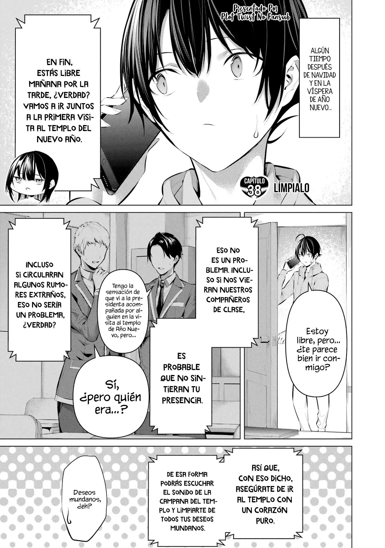 Haite Kudasai, Takamine-San capítulo 38, página 1