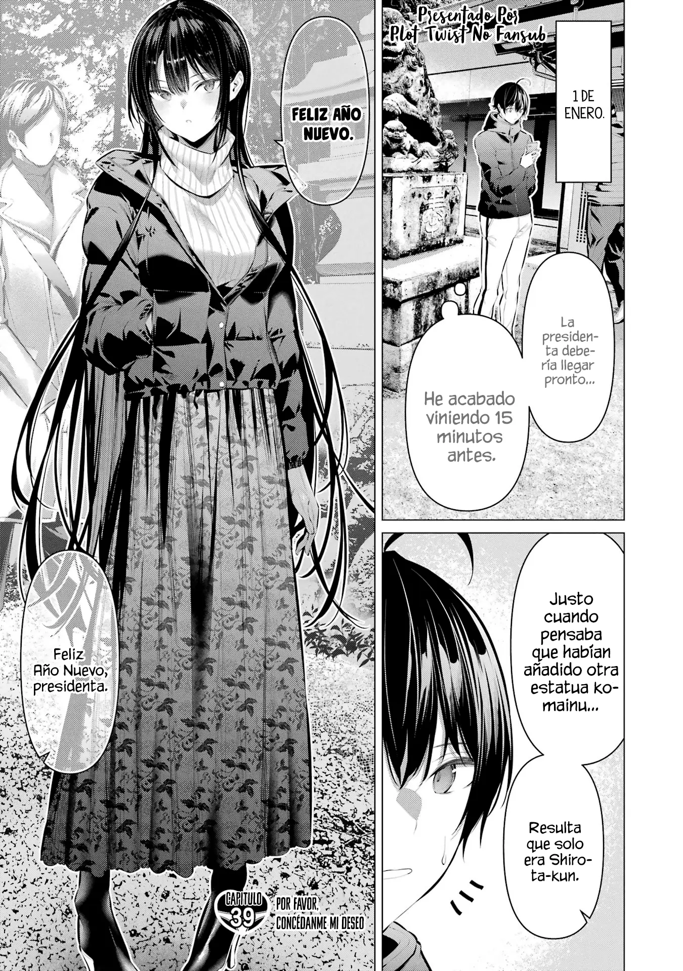 Haite Kudasai, Takamine-San capítulo 39, página 1