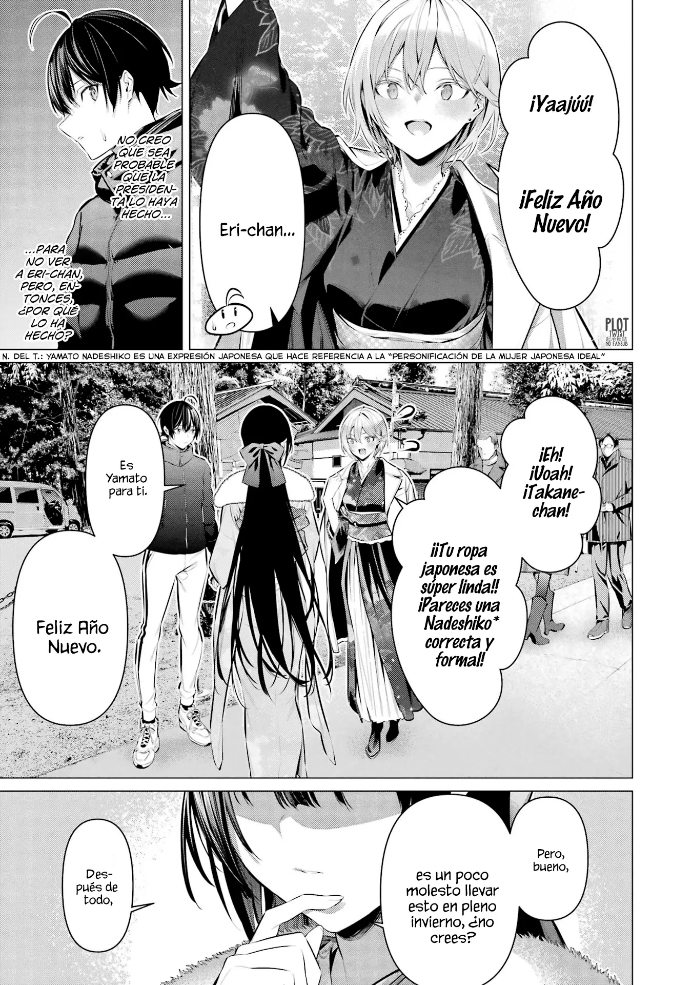 Haite Kudasai, Takamine-San capítulo 39, página 7