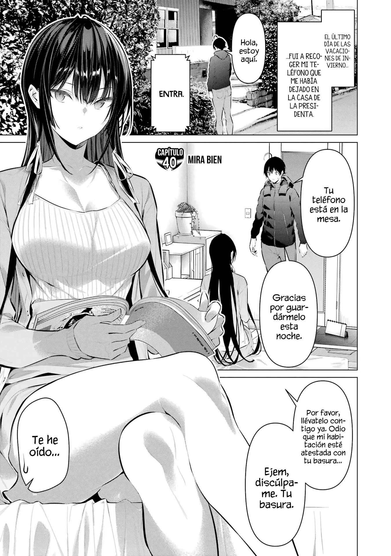 Haite Kudasai, Takamine-San capítulo 40, página 3