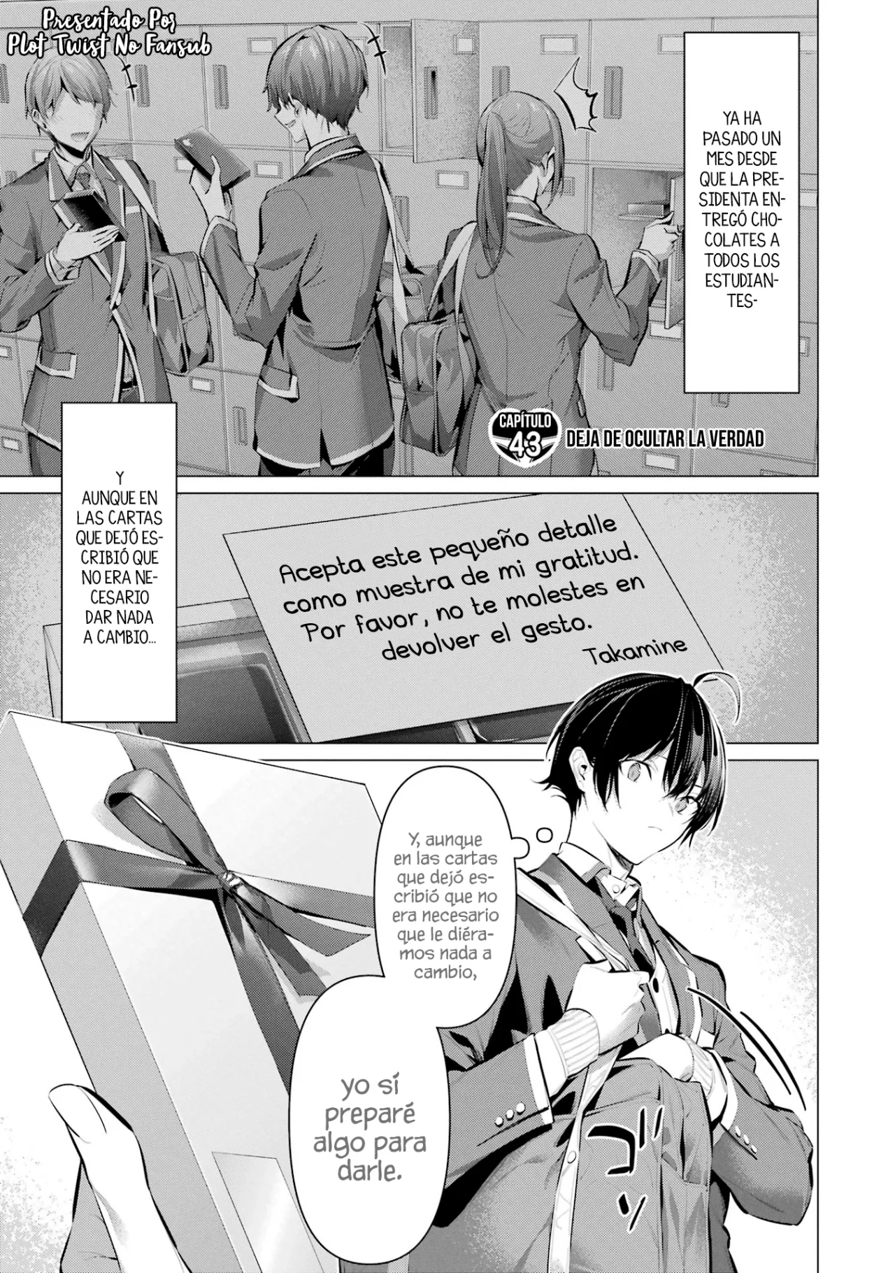Haite Kudasai, Takamine-San capítulo 43, página 2