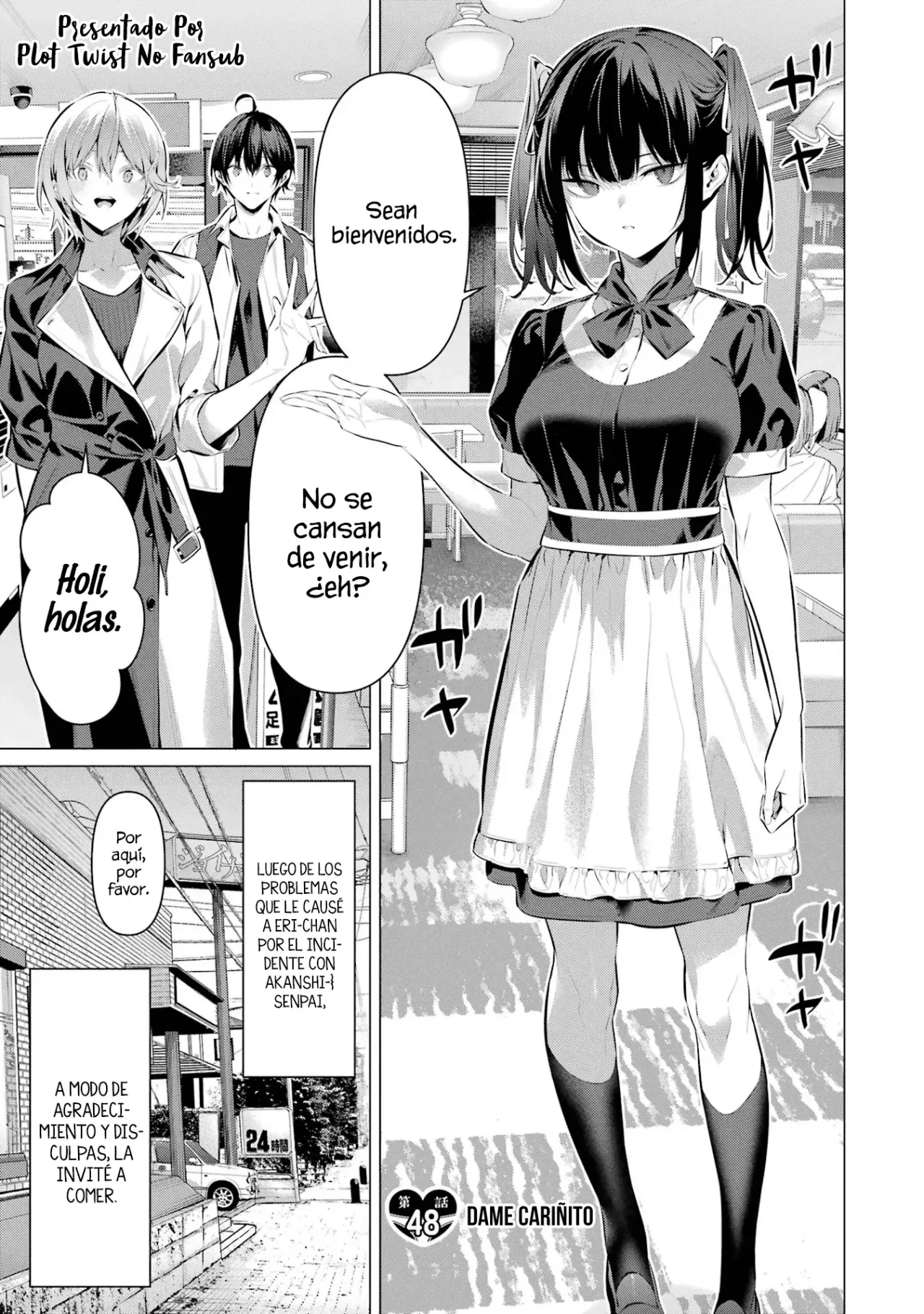 Haite Kudasai, Takamine-San capítulo 48, página 2