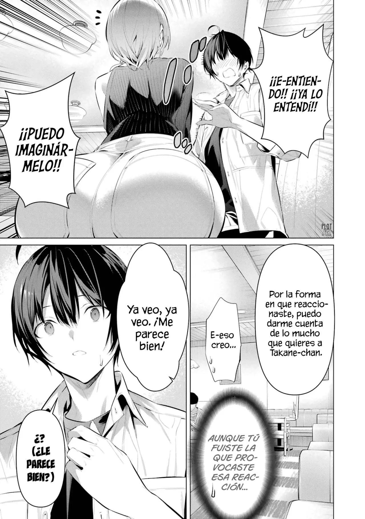 Haite Kudasai, Takamine-San capítulo 48, página 17
