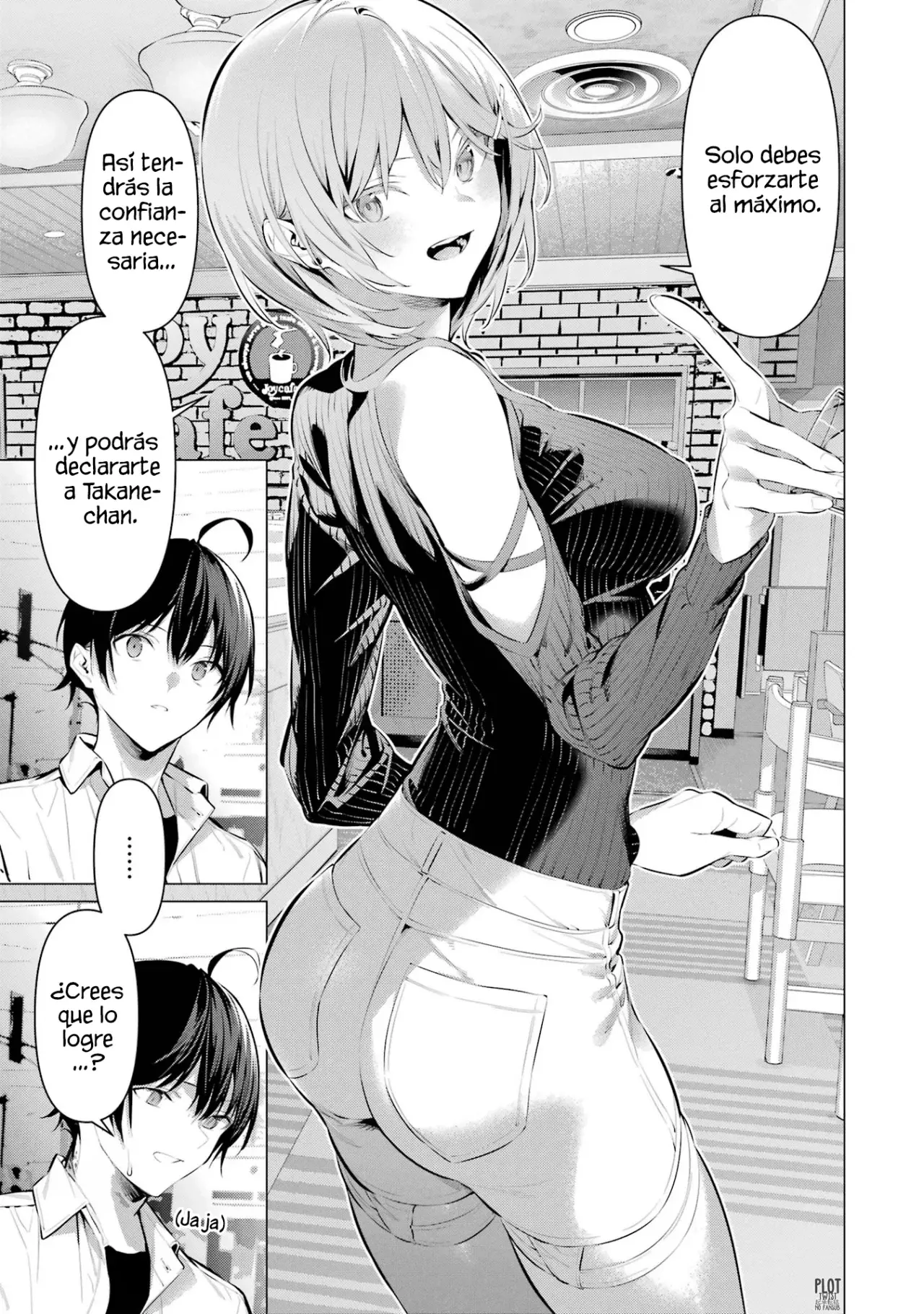 Haite Kudasai, Takamine-San capítulo 48, página 21