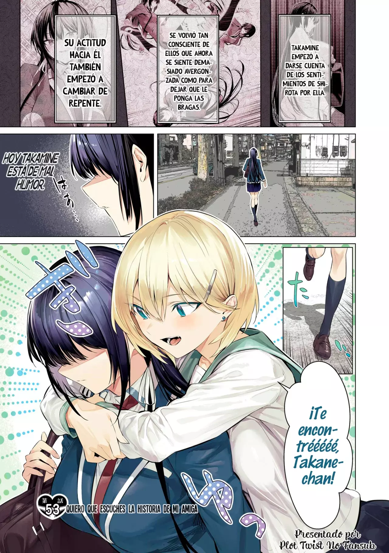 Haite Kudasai, Takamine-San capítulo 53, página 2