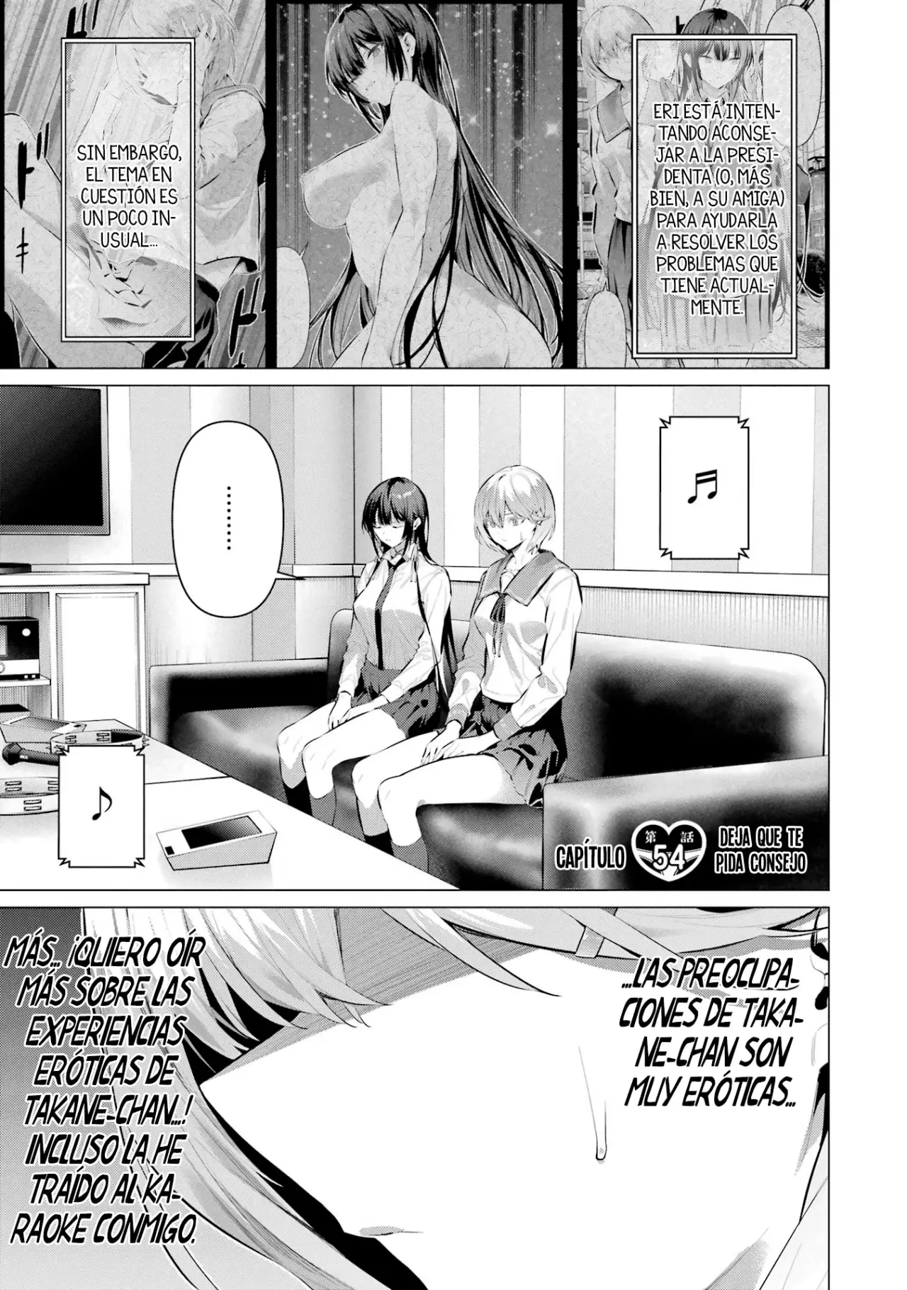 Haite Kudasai, Takamine-San capítulo 54, página 2