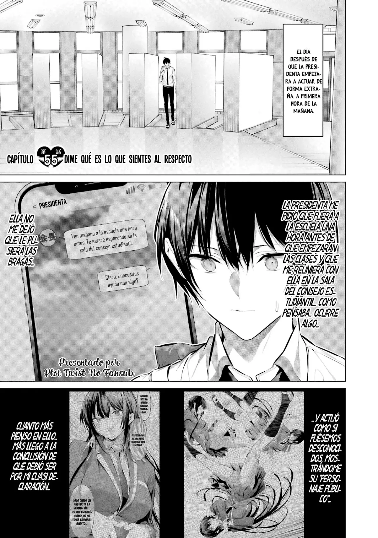 Haite Kudasai, Takamine-San capítulo 55, página 2