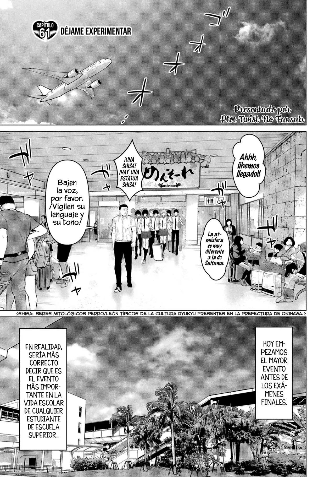 Haite Kudasai, Takamine-San capítulo 61, página 2