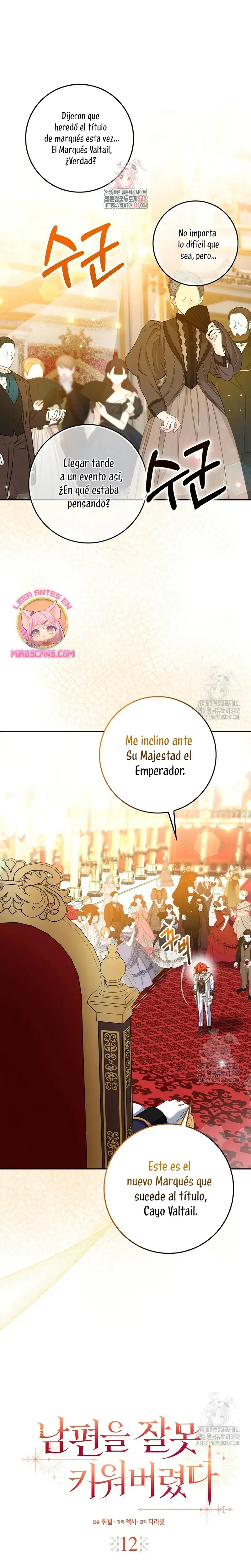 He Malcriado A Mi Esposo capítulo 12, página 4