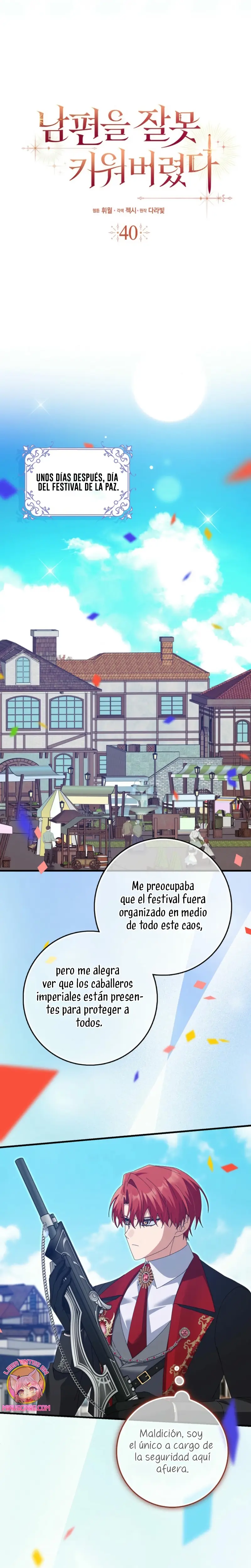 He Malcriado A Mi Esposo capítulo 40, página 7
