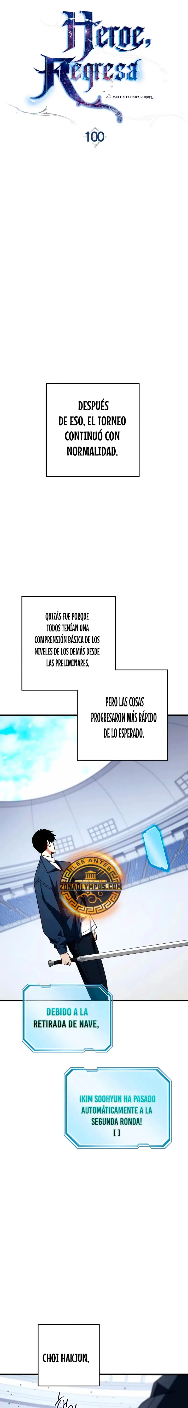 Heroe, regresa capítulo 100, página 12
