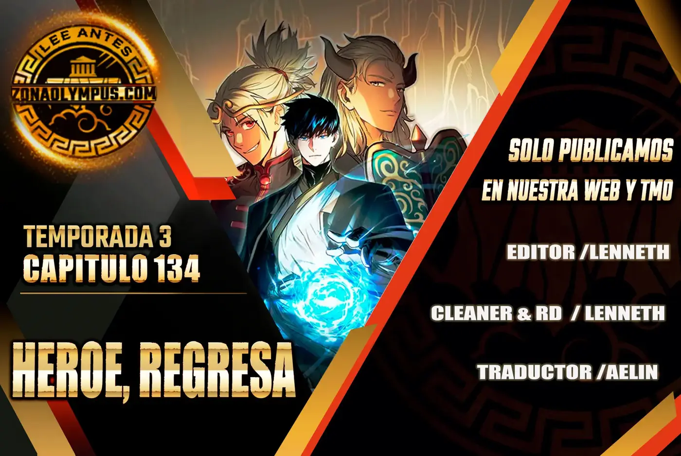 Heroe, regresa capítulo 134, página 1