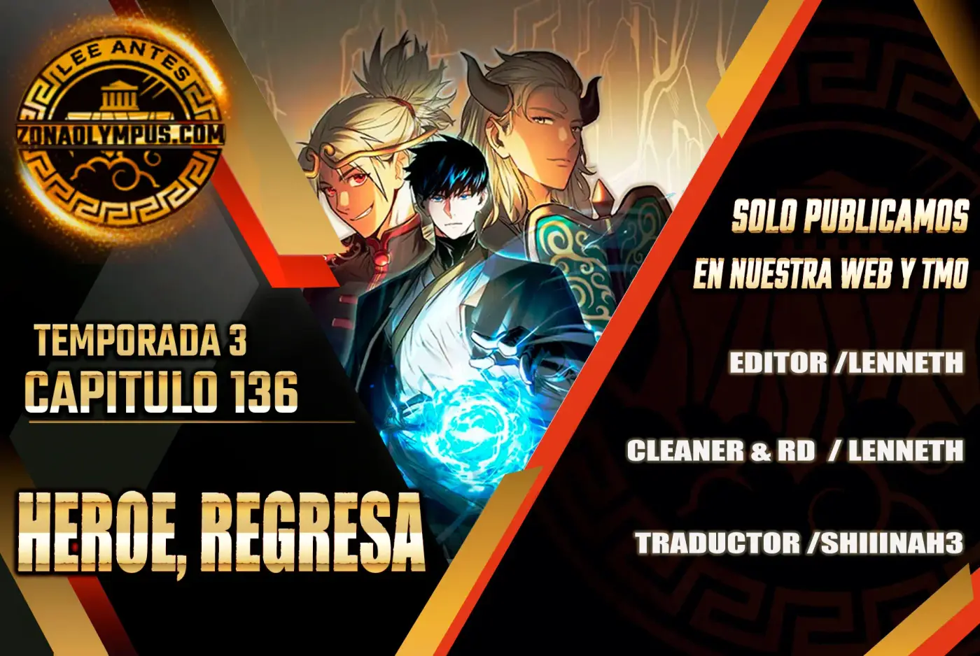 Heroe, regresa capítulo 136, página 1