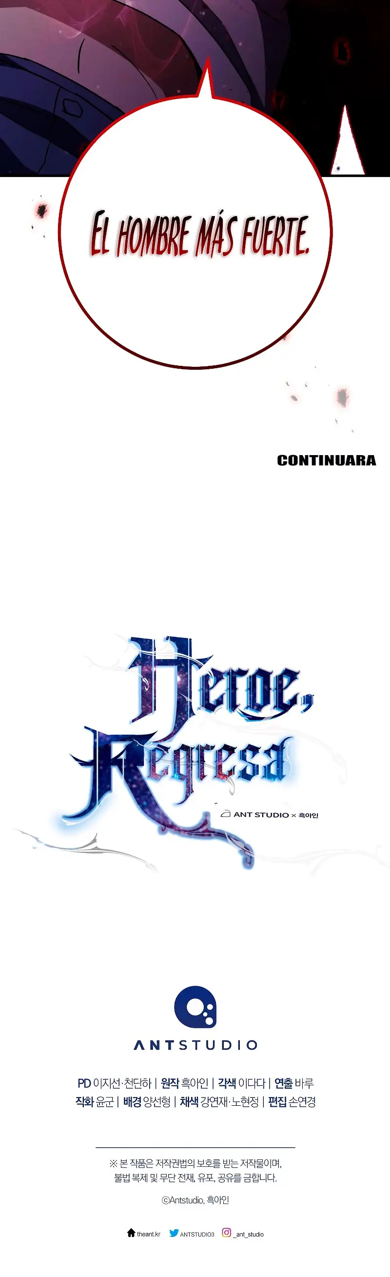 Heroe, regresa capítulo 53, página 57