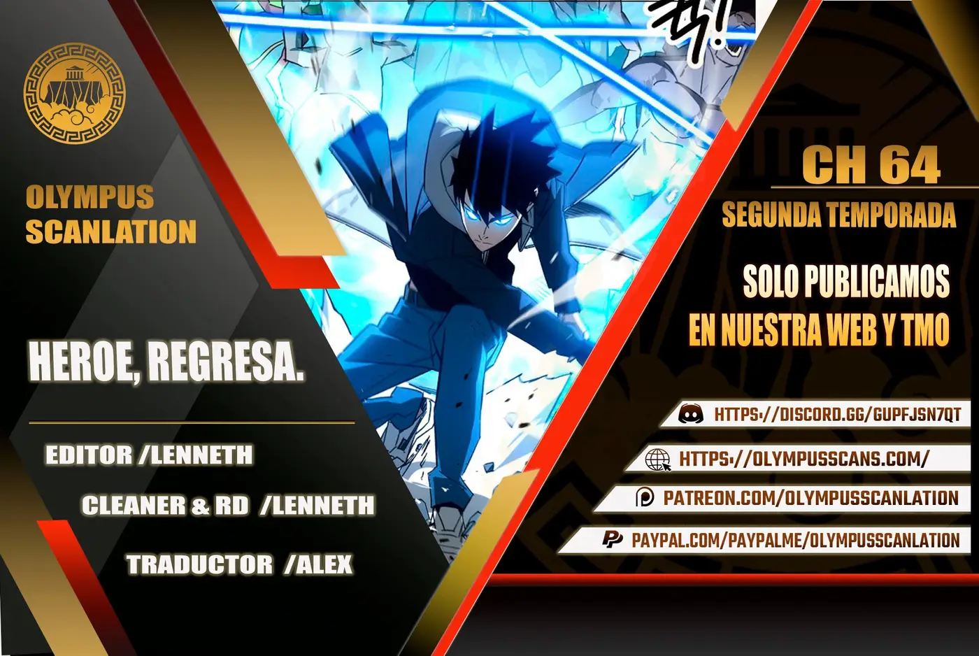 Heroe, regresa capítulo 64, página 1