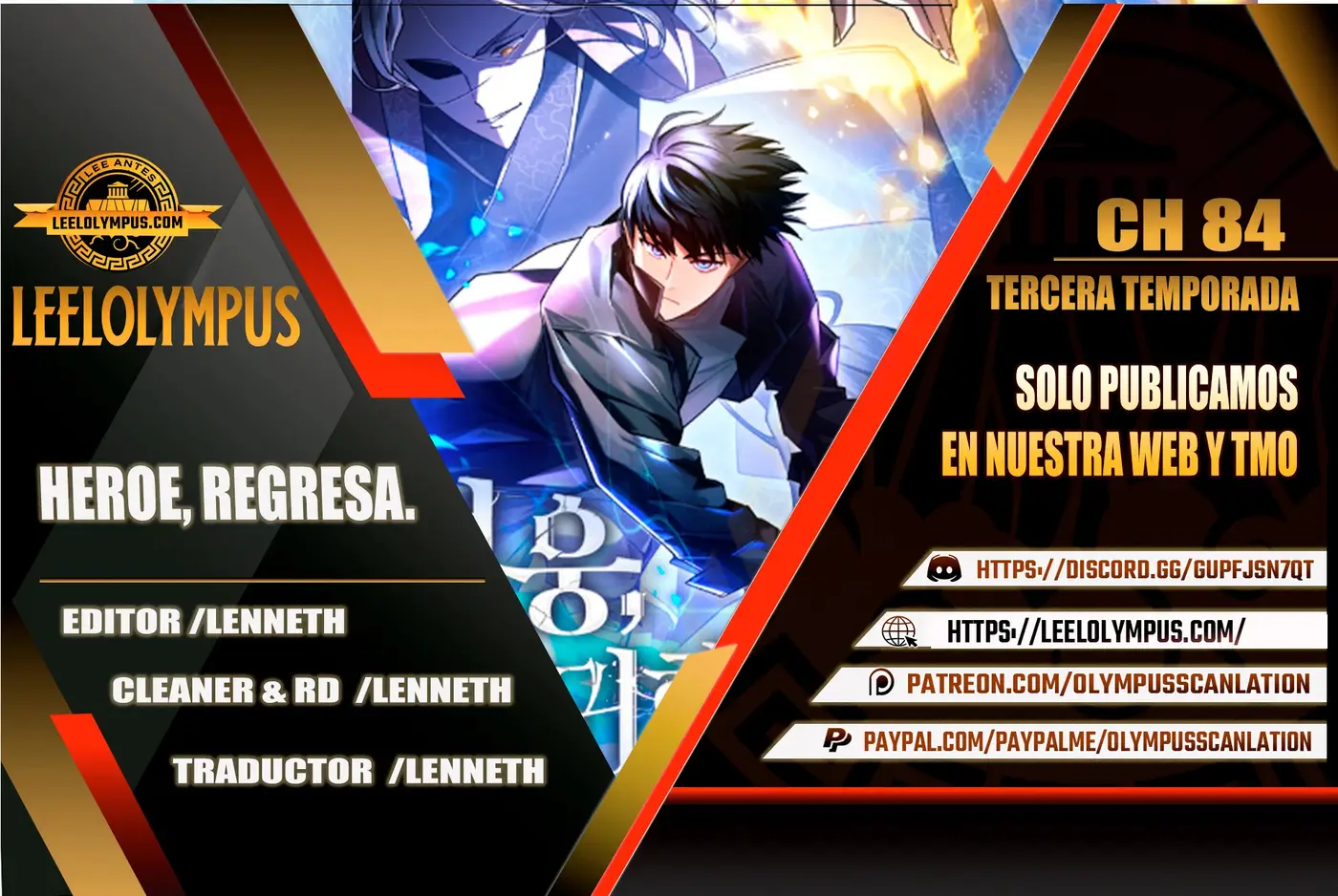 Heroe, regresa capítulo 84, página 1