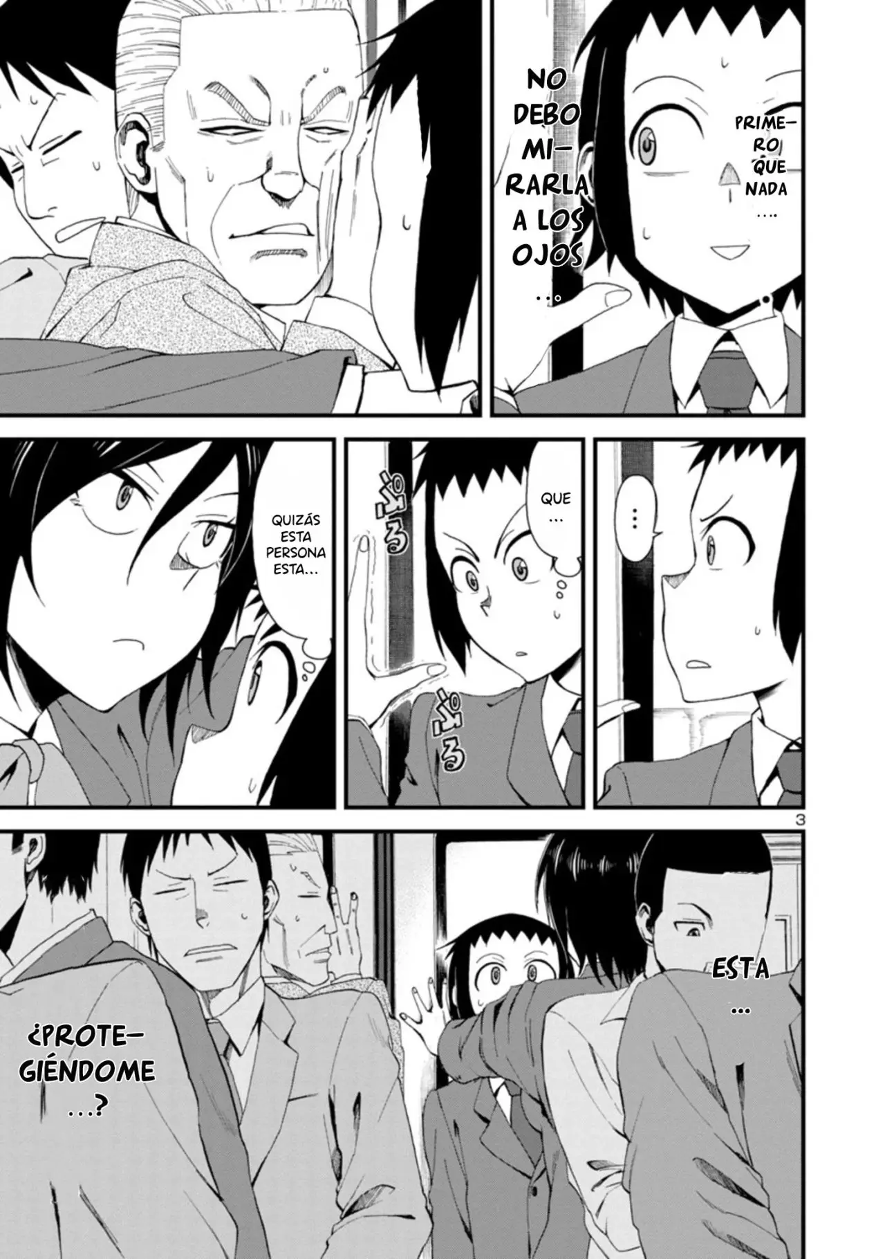 Hitomi-chan es Timida con los Extraños capítulo 1, página 3